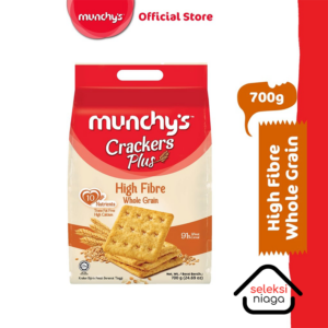 Munchy's Crackers Plus High Fibre Whole Grain (700g)