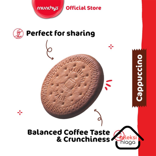 Munchys Marie Biscuit Cappuccino 300g — Seleksi Niaga