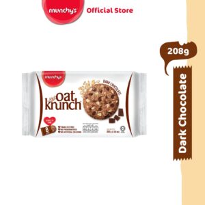 Munchy's Oat Krunch Biscuit - Dark Chocolate (208g)